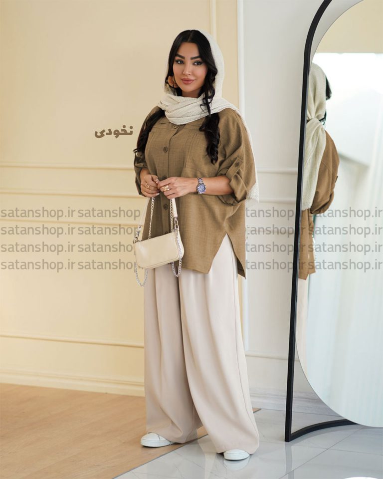 شومیز آرمیتا نخودی